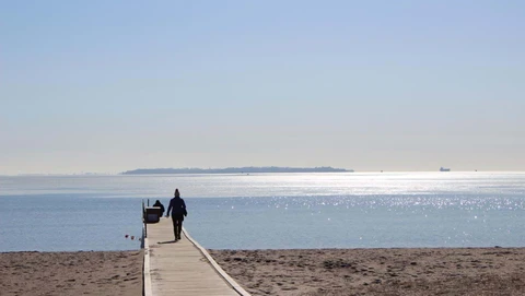 Espergærde strand vinter