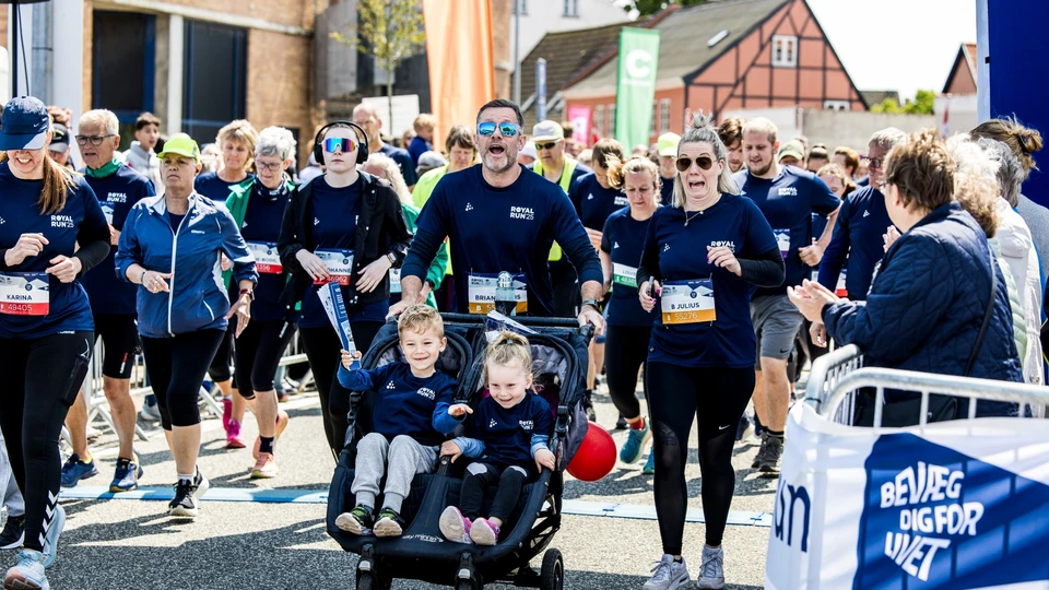 Løbere til Royal Run