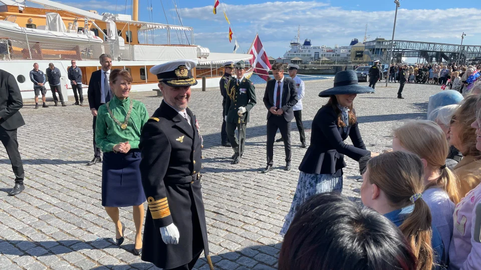 Kongeparret i Helsingør