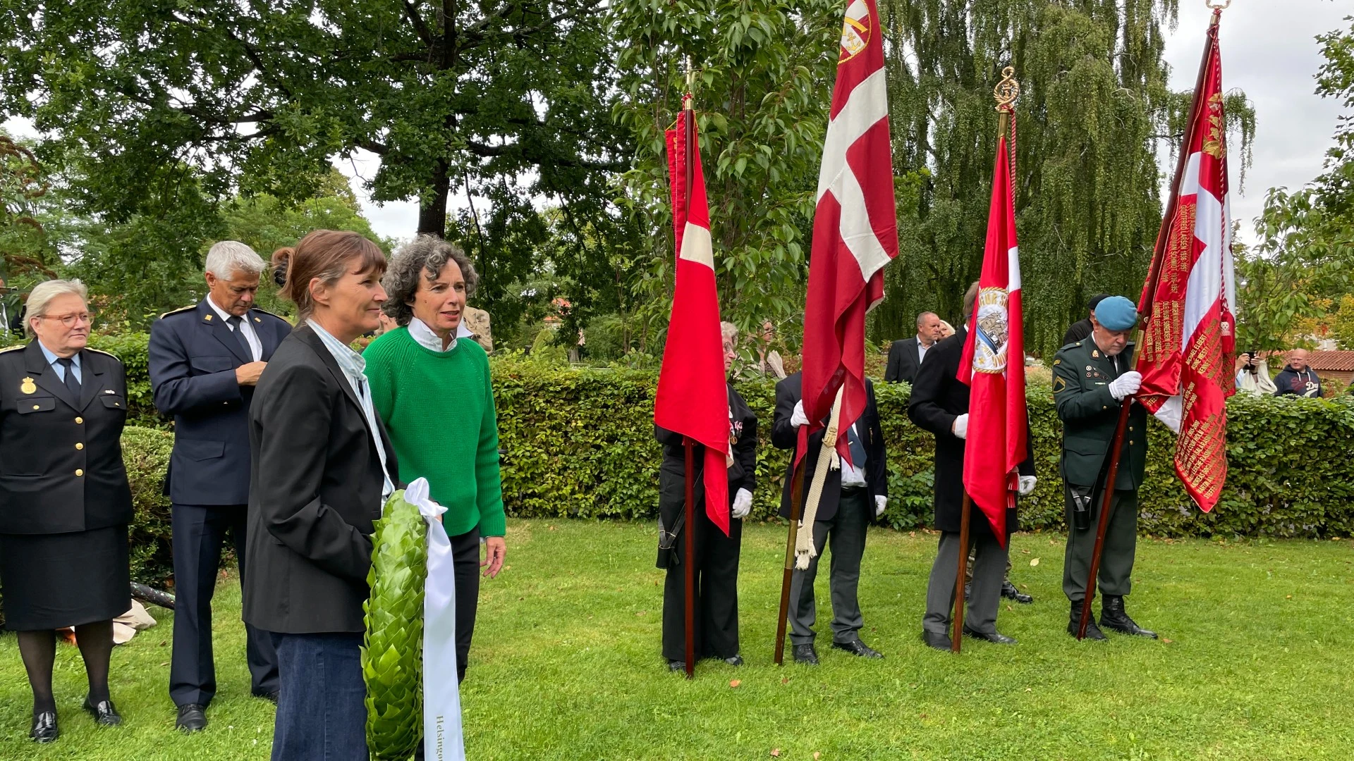 Flagdag, Helsingør Kirkegård, 2025